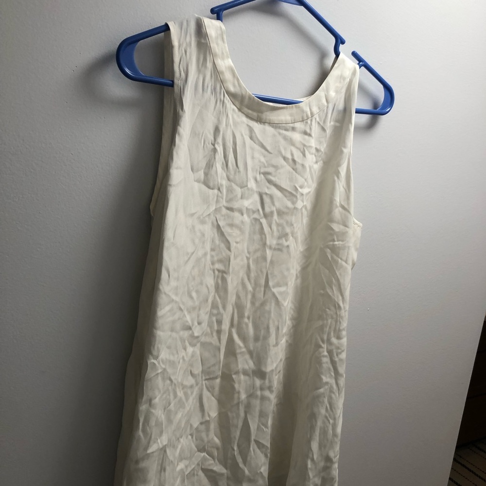 Go by go silk size small white blouse